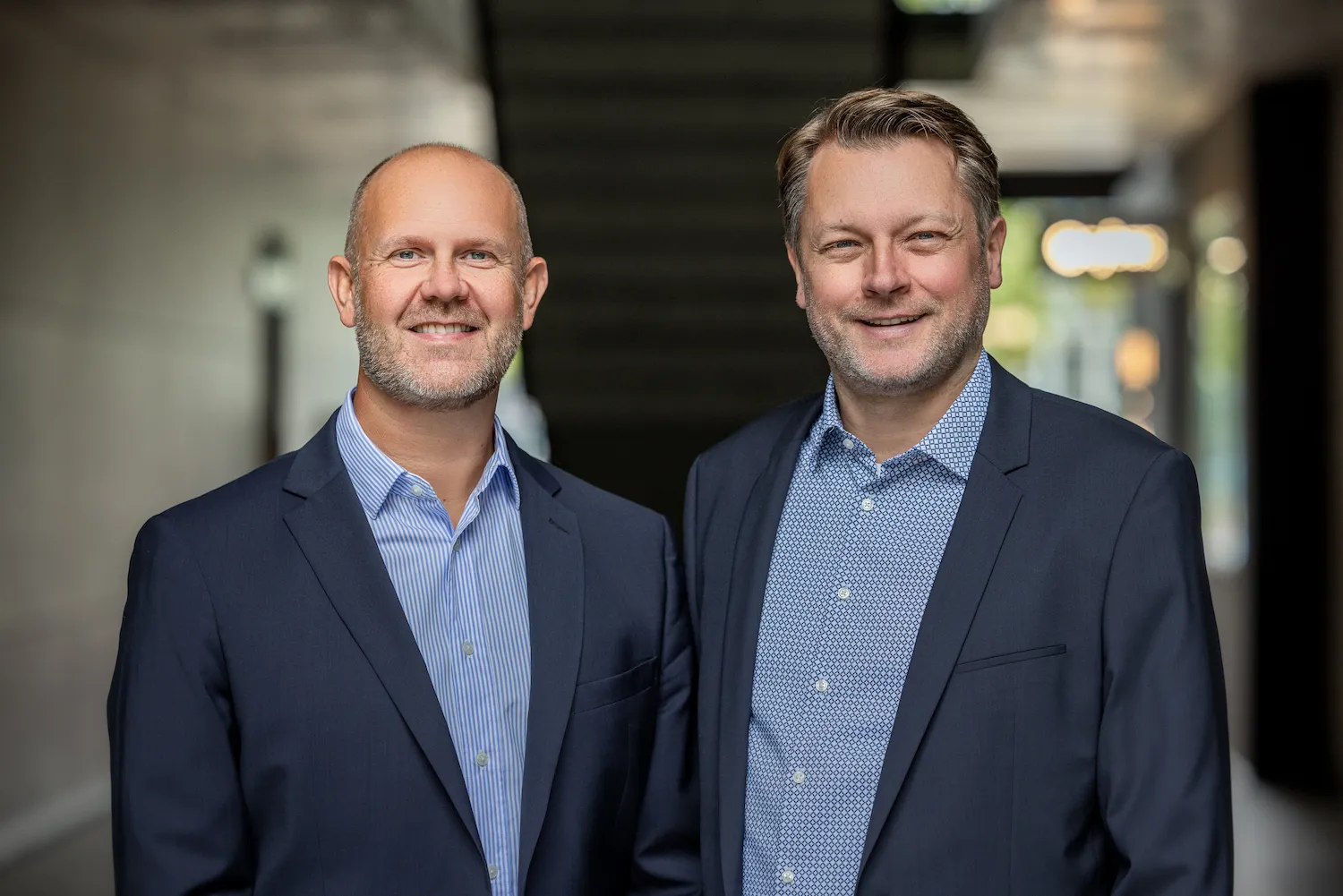 Thorsten Maus und Heiko Schurig von der MURUM Immobilienverwaltung